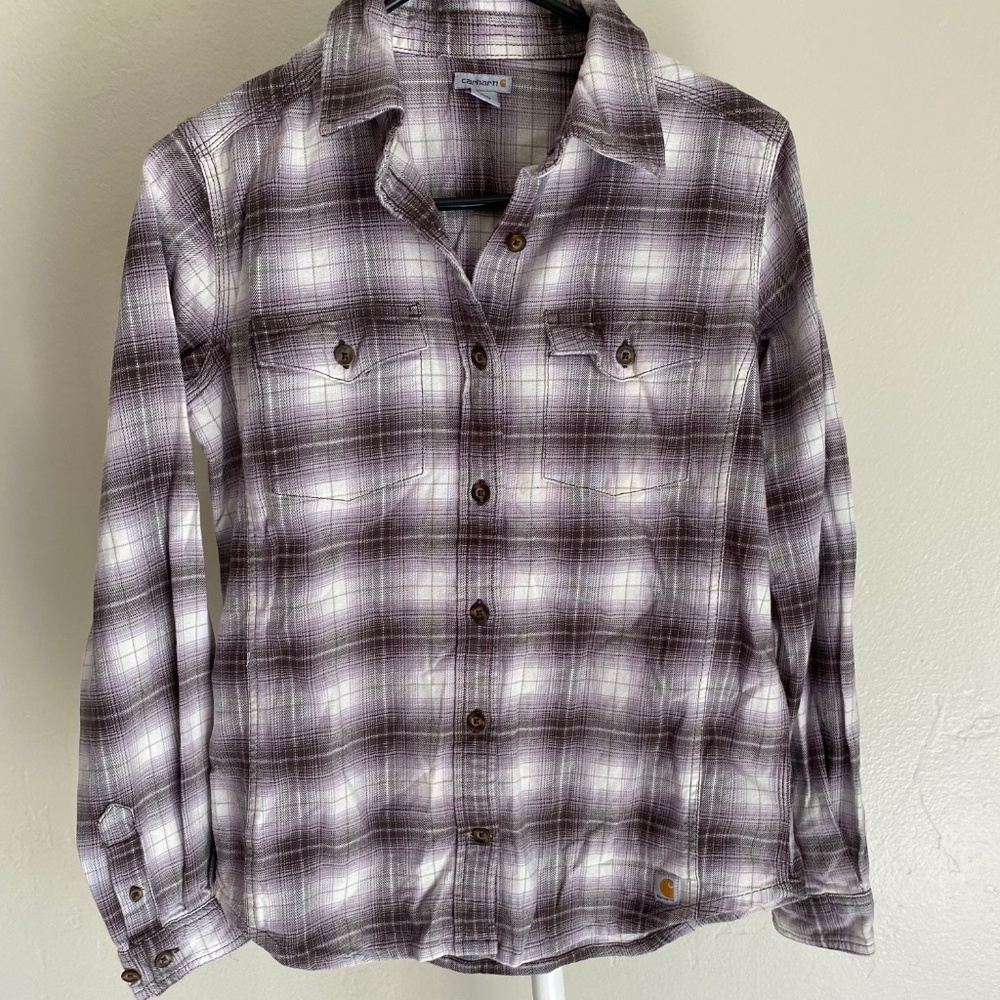 Carhartt Women’s Flannel Shirt Size S
